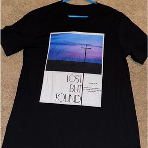 “Lost But Found” Christian Graphic Tee